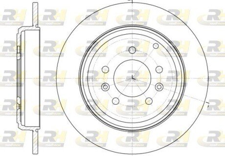 Гальмівний диск RH ROADHOUSE 6330.00