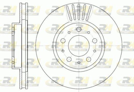 Гальмівний диск RH ROADHOUSE 6410.10