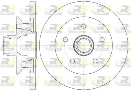 Гальмівний диск RH ROADHOUSE 6415.00