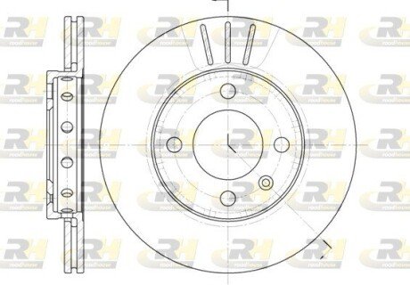 Гальмівний диск RH ROADHOUSE 6426.10
