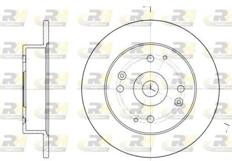 Гальмівний диск RH ROADHOUSE 6448.00