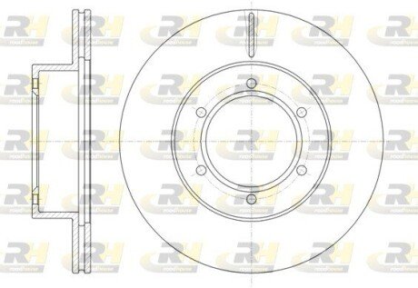 Гальмівний диск RH ROADHOUSE 6497.10