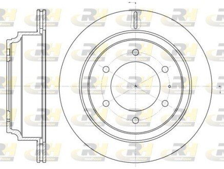Гальмівний диск RH ROADHOUSE 6515.10
