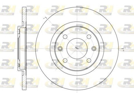 Гальмівний диск RH ROADHOUSE 6536.00