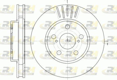 Гальмівний диск RH ROADHOUSE 6541.10