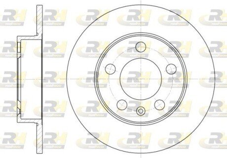 Гальмівний диск RH ROADHOUSE 6547.00