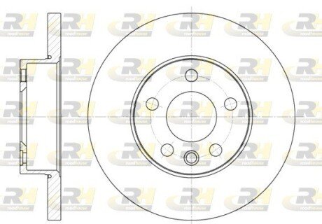 Гальмівний диск RH ROADHOUSE 6550.00