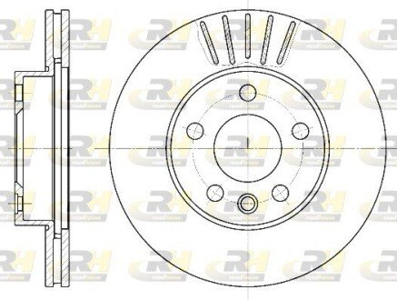 Гальмівний диск RH ROADHOUSE 6551.10