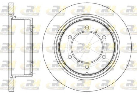 Гальмівний диск RH ROADHOUSE 6552.00