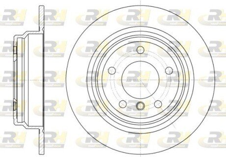 Гальмівний диск RH ROADHOUSE 6554.00