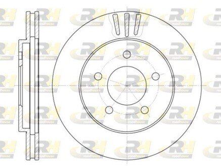 Гальмівний диск RH ROADHOUSE 6564.10