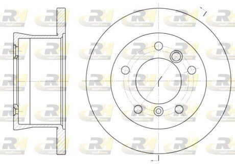 Гальмівний диск RH ROADHOUSE 6566.00