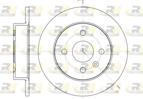 Гальмівний диск RH ROADHOUSE 6570.00