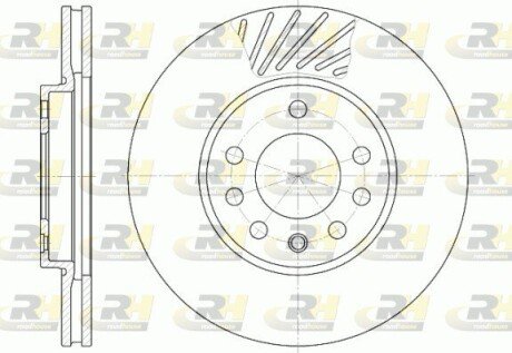 Гальмівний диск RH ROADHOUSE 6584.10