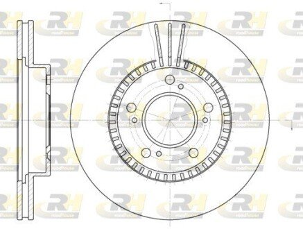 Гальмівний диск RH ROADHOUSE 6586.10