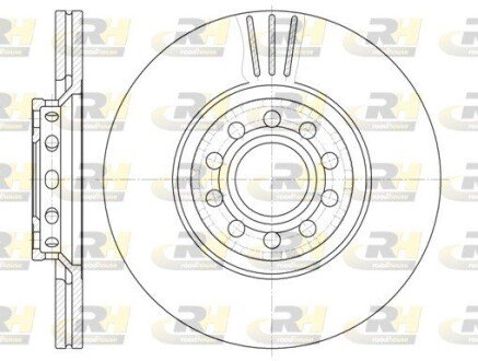 Гальмівний диск RH ROADHOUSE 6596.10