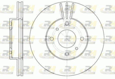 Гальмівний диск RH ROADHOUSE 6610.10