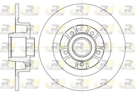 Гальмівний диск RH ROADHOUSE 6613.00
