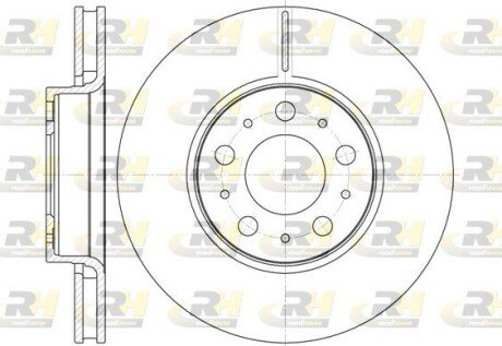 Гальмівний диск RH ROADHOUSE 6619.10