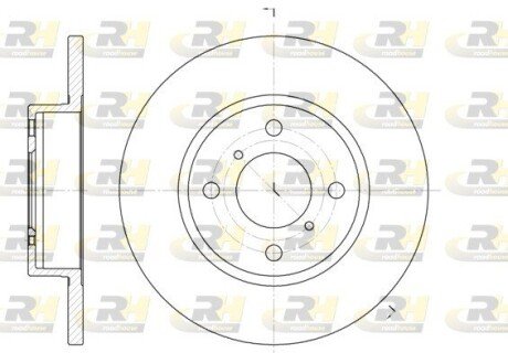Гальмівний диск RH ROADHOUSE 6621.00