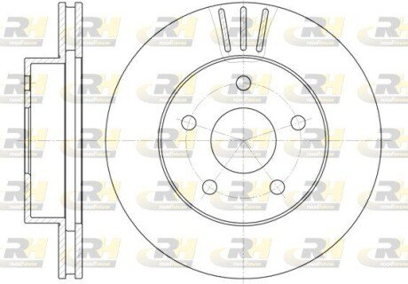 Гальмівний диск RH ROADHOUSE 6626.10