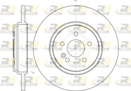 Гальмівний диск RH ROADHOUSE 6631.00