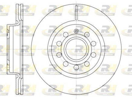 Гальмівний диск RH ROADHOUSE 6647.10
