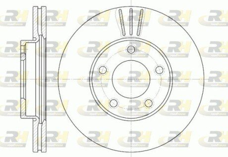 Гальмівний диск RH ROADHOUSE 6671.10