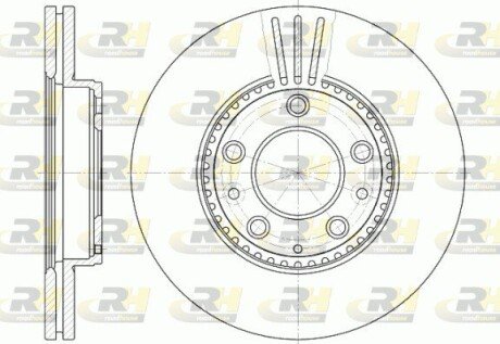 Гальмівний диск RH ROADHOUSE 6673.10