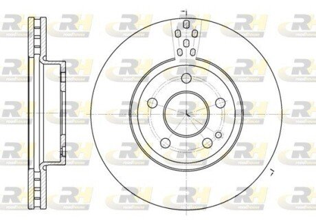 Гальмівний диск RH ROADHOUSE 6679.10