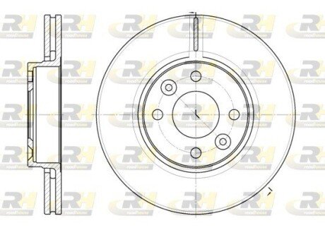 Гальмівний диск RH ROADHOUSE 6683.10