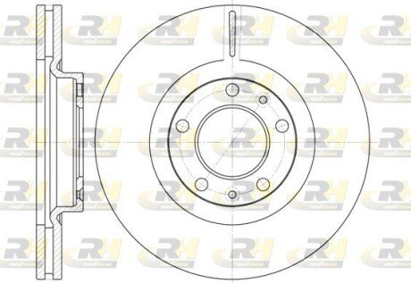 Гальмівний диск RH ROADHOUSE 6693.10