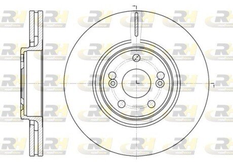 Гальмівний диск RH ROADHOUSE 6694.10