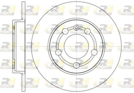 Гальмівний диск RH ROADHOUSE 6718.00 (фото 1)