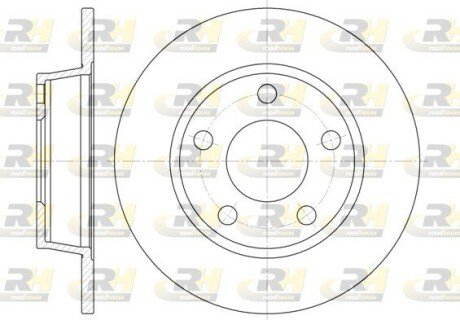 Гальмівний диск RH ROADHOUSE 6723.00