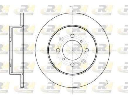 Гальмівний диск RH ROADHOUSE 6732.00