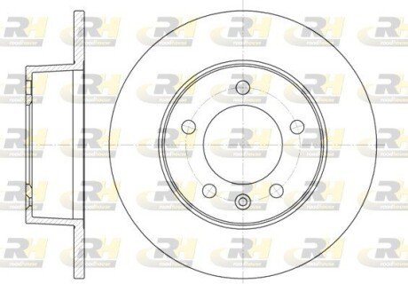 Гальмівний диск RH ROADHOUSE 6735.00
