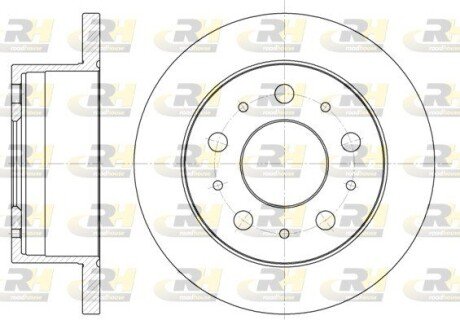Гальмівний диск RH ROADHOUSE 6741.00