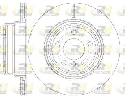 Гальмівний диск RH ROADHOUSE 6755.10