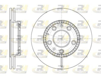 Гальмівний диск RH ROADHOUSE 6767.10