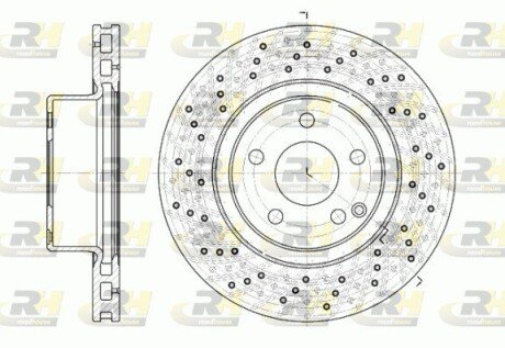 Гальмівний диск RH ROADHOUSE 6817.10