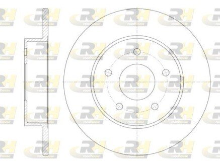 Гальмівний диск RH ROADHOUSE 6820.00