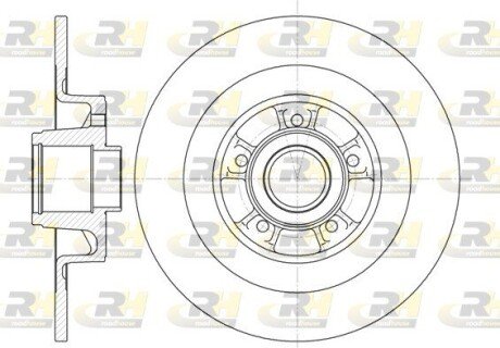 Гальмівний диск RH ROADHOUSE 6848.00