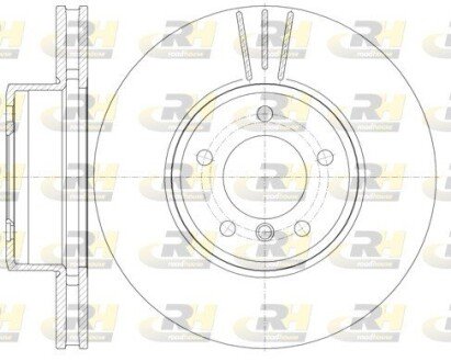 Гальмівний диск RH ROADHOUSE 6853.10
