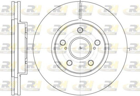 Гальмівний диск RH ROADHOUSE 6862.10