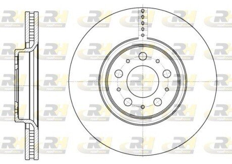 Гальмівний диск RH ROADHOUSE 6866.10