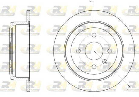 Гальмівний диск RH ROADHOUSE 6873.00