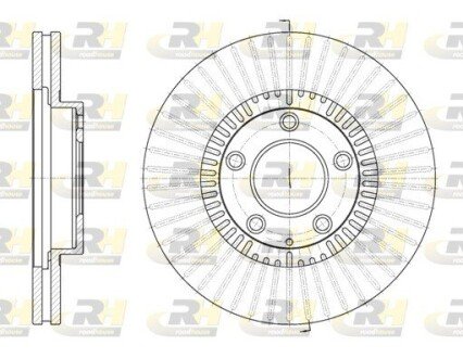 Гальмівний диск RH ROADHOUSE 6898.10