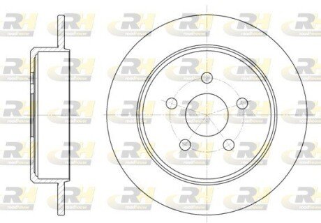 Гальмівний диск RH ROADHOUSE 6901.00