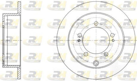 Гальмівний диск RH ROADHOUSE 6903.00